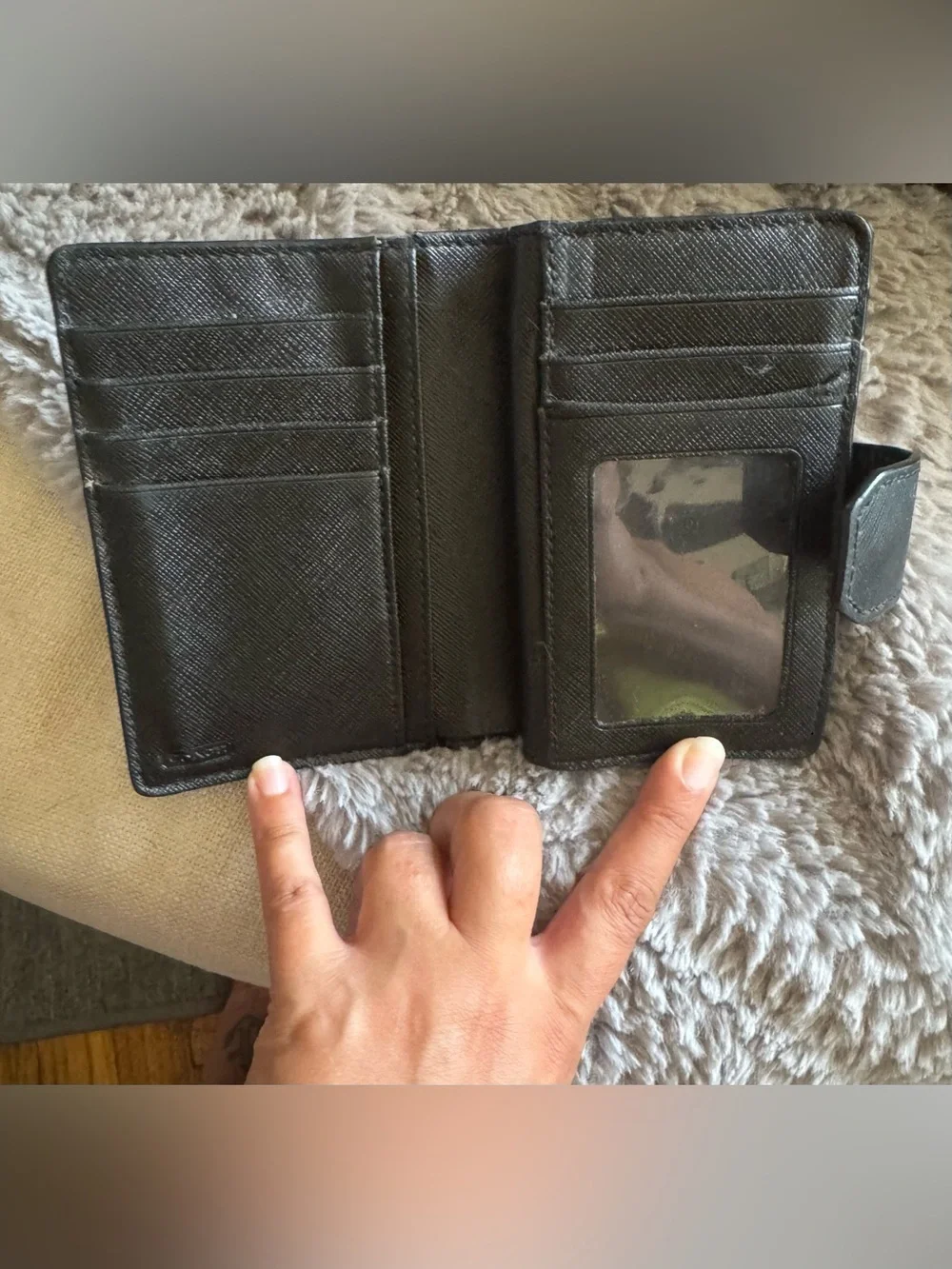 Coach compact wallet